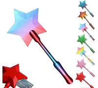 AVZYARDY Varita mágica para Pago sin Contacto Impresa en 3D, con diseño de Estrella y Ranura Oculta para Tarjetas, Accesorio Divertido para pagos en autopago, Ideales para Tiendas y quioscos