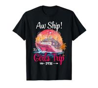 AW Ship Girls Trip 2026 Cruise Squad Family Cruise Vacation Camiseta