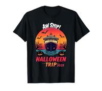 AW Ship Halloween Trip 2025 Family Cruise Squad Matching Camiseta
