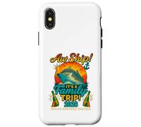 Aw Ship It's A Family Trip 2026 Shirt Camiseta divertida Carcasa para iPhone X/XS