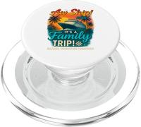 Aw Ship It's A Family Trip 2026 Shirt Camiseta divertida PopSockets PopGrip para MagSafe