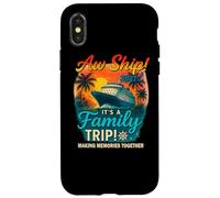Aw Ship It's A Family Trip 2027 Shirt Camiseta divertida Carcasa para iPhone X/XS