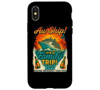 Aw Ship It's A Family Trip 2027 Shirt Camiseta divertida Carcasa para iPhone X/XS