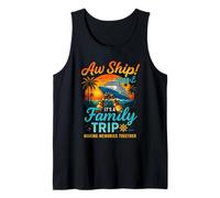 Aw Ship It's A Family Trip 2028 Shirt Camiseta divertida Camiseta sin Mangas