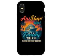 Aw Ship It's A Family Trip 2028 Shirt Camiseta divertida Carcasa para iPhone X/XS