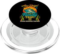 Aw Ship It's A Family Trip Shirt Camiseta divertida PopSockets PopGrip para MagSafe