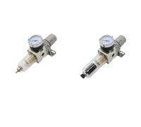 AW2000-02 AW3000-03 AW4000-04 Controlador de filtro de aire del compresor Filtros separadores de aceite Regulador de presión de aire neumático(AW2000-02,Manual Drainage)
