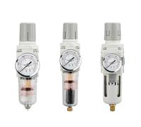 AW2000-02 AW3000-03 AW4000-04 Controlador de filtro de aire del compresor Filtros separadores de aceite Regulador de presión de aire neumático Copperfliter(Aw3000-03)