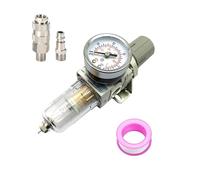 AW2000-02 compresor neumático filtro de aire fuente tratamiento filtro regulador de presión instrumento separador de aceite con accesorios(AW2000-02 C Male)