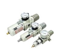 AW2000 AW3000 AW4000 Regulador de filtro neumático Manejo de aire Válvula neumática Válvulas reductoras de presión(AW3000-03 Fiber,Auto drainage)