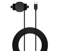 AWADUO Compatible con Disney MagicBand Plus/MagicBand de repuesto tipo C Cable de carga de repuesto para cables de carga y accesorios de reloj inteligente (1 m, negro)