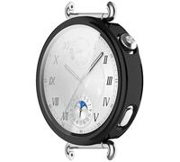 AWADUO Compatible con Huawei Watch GT6 de 41 mm, funda protectora de repuesto completo, carcasa de TPU suave y duradera, accesorios para reloj inteligente (negro)