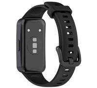 AWADUO Correa inteligente de silicona de repuesto compatible con Huawei Band 9/Band 9 NFC/8/8 NFC, suave y duradera (cabeza de metal), Silicona, No es una piedra preciosa