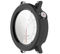 AWADUO Funda protectora de policarbonato compatible con CMF Watch 3 Pro Smartwatch de cobertura completa con protector de pantalla táctil de vidrio templado, accesorios de reloj inteligente (negro)