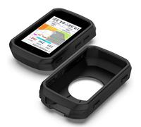 AWADUO Funda protectora de repuesto para reloj inteligente compatible con Garmin Edge 850/Edge 550, carcasa de silicona anticaídas, accesorios de computadora (negro)