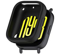AWADUO Funda protectora de repuesto para reloj inteligente compatible con Redmi Watch 5 Lite, carcasa de silicona anticaídas, accesorios de reloj (negro)