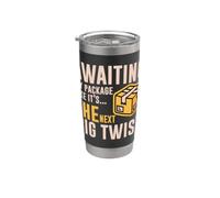 AWAITING MY PACKAGE LIKE IT S THE NEXT BIG TWIST Vaso térmico de acero inoxidable de doble pared