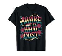 Awake But At What Cost Sarcastic Sleepy Existence |- Camiseta