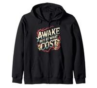Awake But At What Cost Sarcastic Sleepy Existence - Sudadera con Capucha