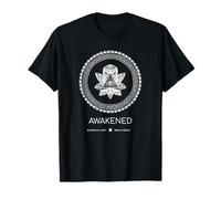 Awakened Bloom In Light Rise In Peace (gráfico de Mandala Bohemio) Camiseta