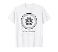 Awakened Bloom In Light Rise In Peace (gráfico de Mandala Bohemio) Camiseta