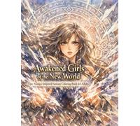 Awakened Girls of the New World: Epic Manga-Inspired Fantasy Coloring Book for Adults