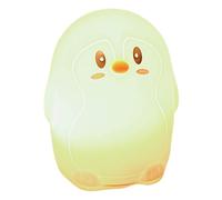 awakentti Linda luz nocturna, luces nocturnas de silicona recargables con 5 colores cambiantes, interruptor táctil, luces nocturnas regulables para habitación de los niños, habitación del bebé