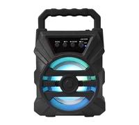 awakentti Mini máquina de karaoke de 3 pulgadas, altavoz Bluetooth portátil, experiencia de subwoofer fuerte, juguetes divertidos para baile cuadrado portátil al aire última intervensión (no