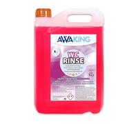 Liquído WC Químico Rinse Awaking 5L Aditivo para la Cisterna de WC, Limpia y Desodoriza la Taza del Inodoro, Agradable Aroma, Aplicación Cómoda y Seguro para Materiales