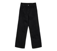VERO MODA Awrena Mr Wide Denim Jeans Li1110 Noos, Black Denim, 25W / 30L