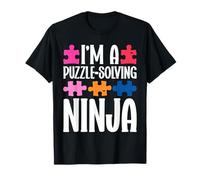 Awareness Autism Awareness - Im A Puzzle Solving Ninja - Puzzle Camiseta