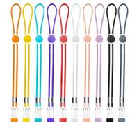 AWAVM 10 piezas correa de máscara elástica de hebilla de color ajustable para evitar la pérdida de correa de máscara fija correa de extensión de máscara reutilizable máscara sombrero gafas