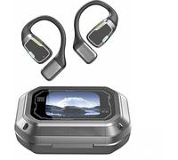 Awaze Sound Labs XP2-m98 Pro Edition Ai-Powered Bluetooth Earbuds, XP6 Ai Headphones,Intelligent Touch Screen Noise Canceling Bluetooth Earphones Waterproof,Awaze Earbuds (Silver)