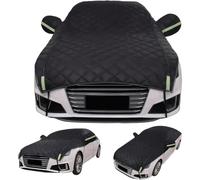 AWCYRHI Funda para Coche Funda Coche Exterior Lona, para Mitsubishi Mini Descapotable F57 LCI Funda para Coche Exterior del Coche Impermeable Cubierta Coche,Anti-UV,Black