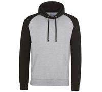 Awdis Just Hoods - Sudadera con capucha Modelo Baseball en 2 tonalidades Unisex