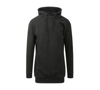 Awdis Mujer Negro o Gris Extra Largo Sudadera con Capucha