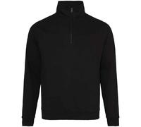 Awdis - Sudadera básica con cremallera de ¼ Modelo Sophomore Hombre Caballero