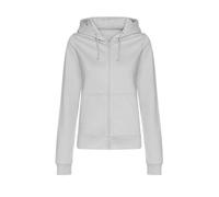 Awdis Sudadera con Cremallera College de Jaspeado para Mujer (RW8784)