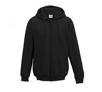 AWDis Zoodie Sudadera con Capucha, Negro (Jet Black), XXXXXL para Hombre