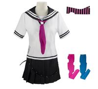 AWDOAJOI Disfraz de cosplay de anime Mioda Ibuki, vestido de marinero, traje de fiesta de Halloween (3XL)