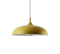 AWEITG E27 Base Macaron Color Lámpara for Isla de Cocina, Bar, Restaurante (Color: Verde)(Yellow)