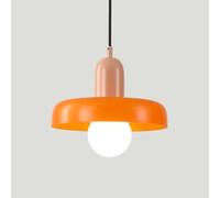 AWEITG Lámpara moderna, sencilla, con LED cálidos, pantalla hierro/vidrio, iluminación ajustable, lámpara techo para comedor, entrada, cocina, isla, fregadero, vestíbulo, sala estar(Dark color)