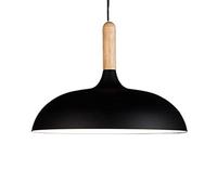 AWEITG Lámpara Moderna Simplicidad, Pantalla de Metal Macaron Colorida, Linterna Techo (Color: Blanco, Tamaño: XL)(Noir,XL)