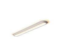 AWEITG Riankh-luces de techo Led modernas for sala estar, dormitorio, estudio, pasillo, lámpara montada en superficie Color blanco