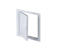 AWENTA Puerta de inspección de Chapa de Acero, Blanco, 250 x 500