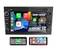 AWESAFE Android 13.0 2GB+32GB Pantalla de Coche para Opel con Carplay/Android Auto, Pantalla Táctil 7 Pulgadas con WiFi/GPS/Bluetooth/DSP/RDS/USB/FM/28 Temas, Apoyo Mandos Volante,MirrorLink(Negro)