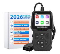 AWESAFE OBD2 Diagnostico,Escáner, Lector de Código para Automóvil, Fallo del Motor, Lector Código de Problemas, Sensor de O2, Sistema EVAP, Prueba de Smog(L),Compatible con la Mayoría de los Vehículos