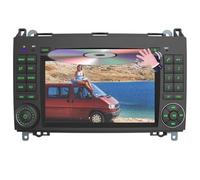 AWESAFE Radio Coche 7 Pulgadas con Pantalla Táctil 2 DIN para Mercedes-Benz, Autoradio para Clase A W169/Clase B W245/Clase V W639 Vito Viano/W906 Sprinter 2500/3000, admite GPS/USB