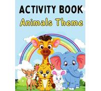 Awesome Animal Activities for Kids: Fun Puzzles, Mazes, and Coloring: Screen-Free Fun! Hours of Animal-Themed Puzzles, Mazes & Coloring