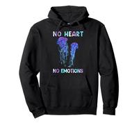 Awesome Cute UnderWater Fish no heart no emotions JellyFish Sudadera con Capucha